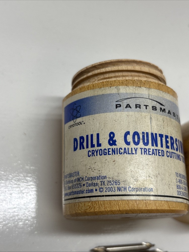 Partsmaster 5pc. Drill & Countersink Set HS 1-5