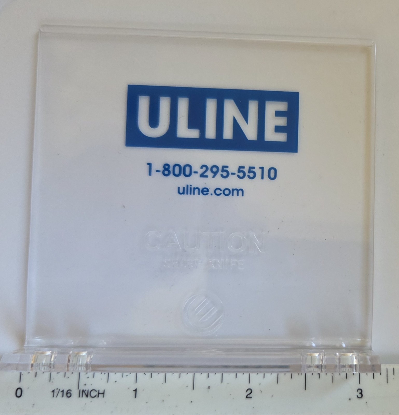 2 PACK Wipe-Down Blade for Industrial Uline Tape Dispensers - 3", BRAND NEW