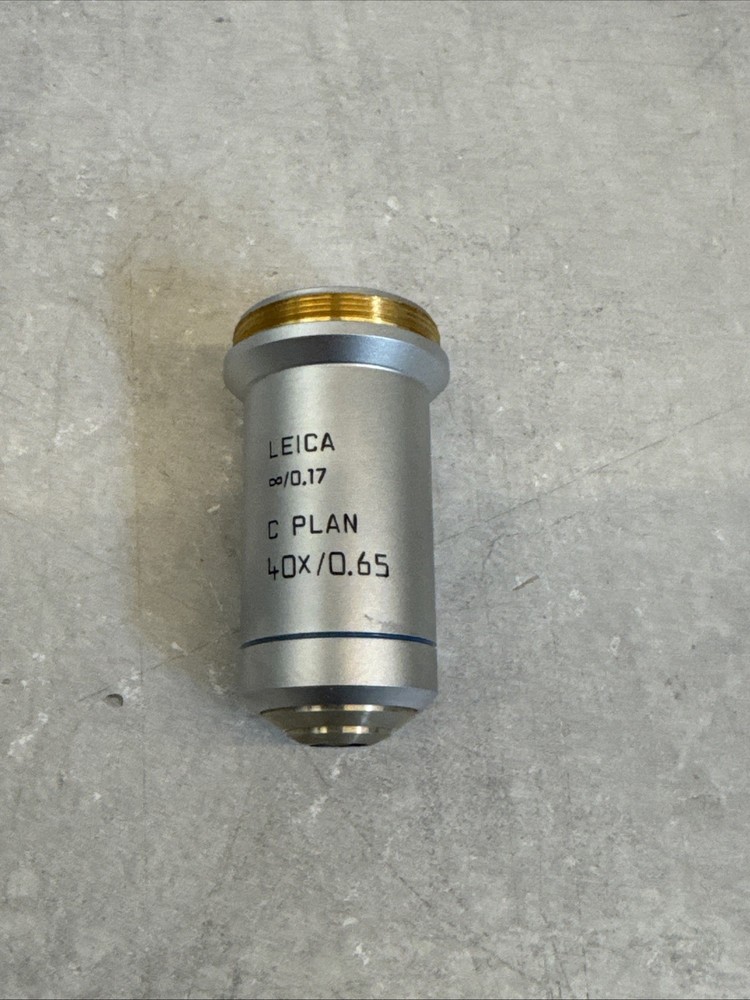 LEICA C PLAN 40X/0.65 INFINITY/0.17 MICROSCOPE OBJECTIVE LENS - 506077