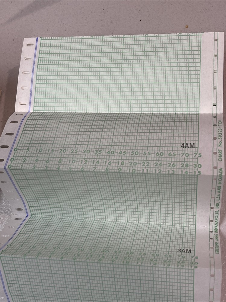 Esterline T-100 59323 Folding Chart Paper