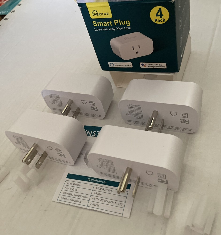 Smart Plug 4-Pack