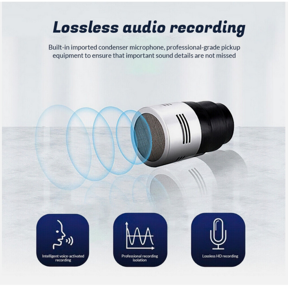 Spy Digital Voice Activated Mini Sound Audio Recorder Dictaphone MP3 Player