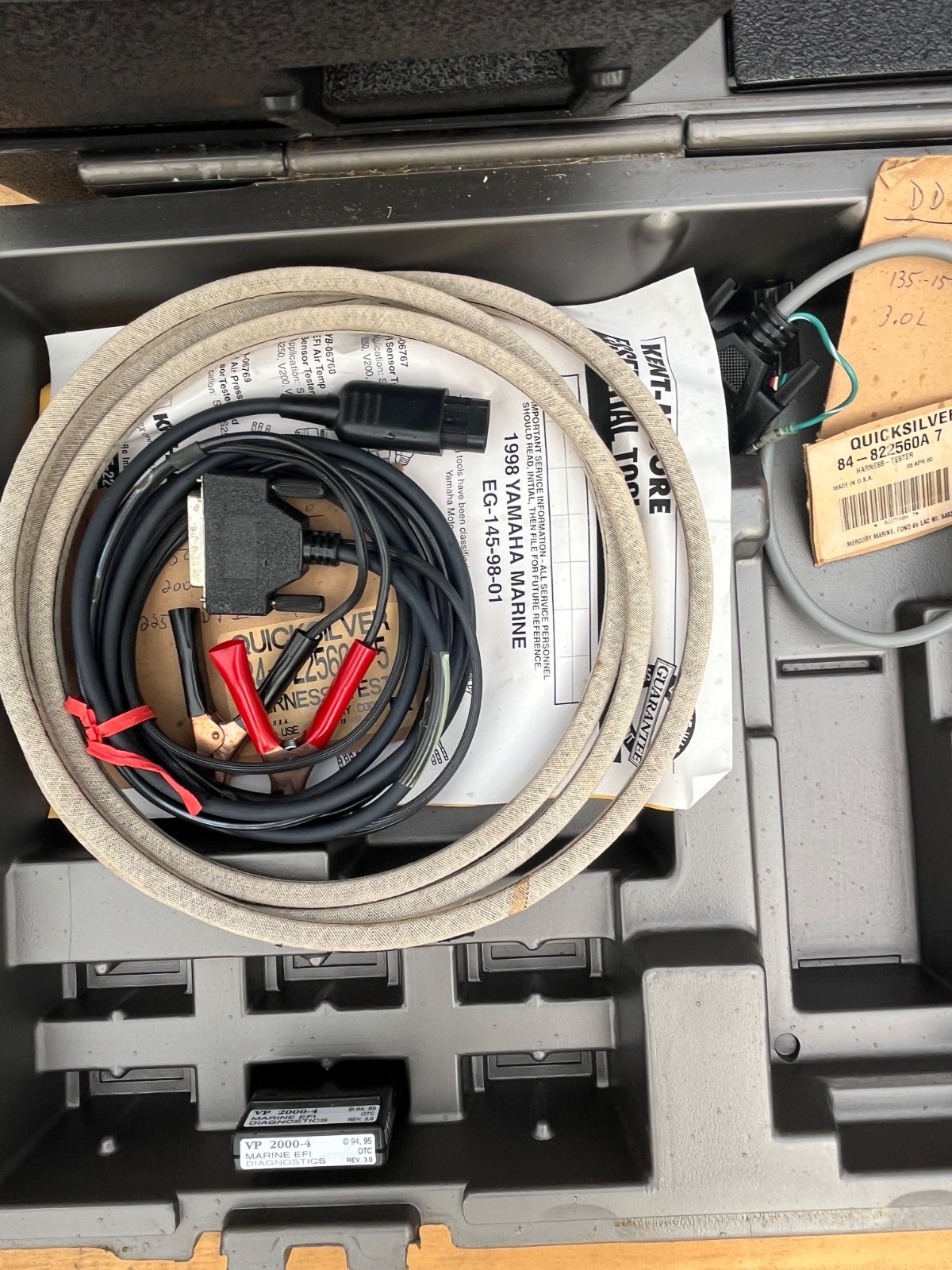 Volvo Penta Genuine Original OEM VP 2000 Diagnostic System Service tool and acce