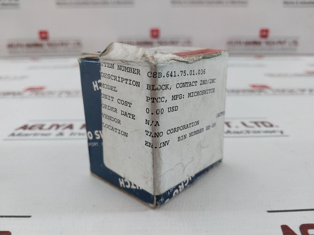 MICRO SWITCH PTCC Contact Block 600 VAC-125