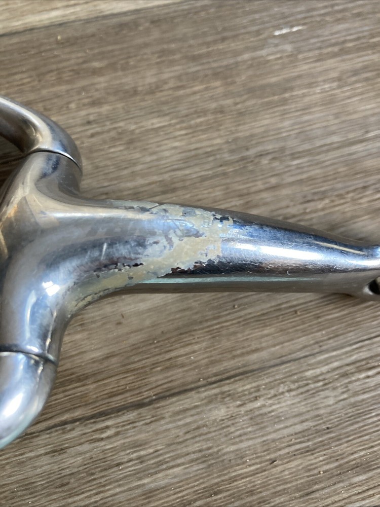 5” Metalab Single Joint Eggbutt Horse Bit
