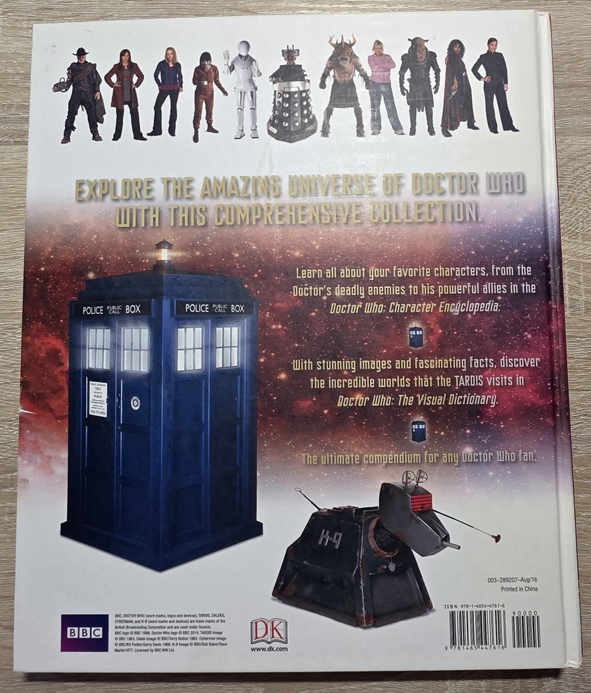 BBC Doctor Who The Complete Visual Collection (hardcover book)