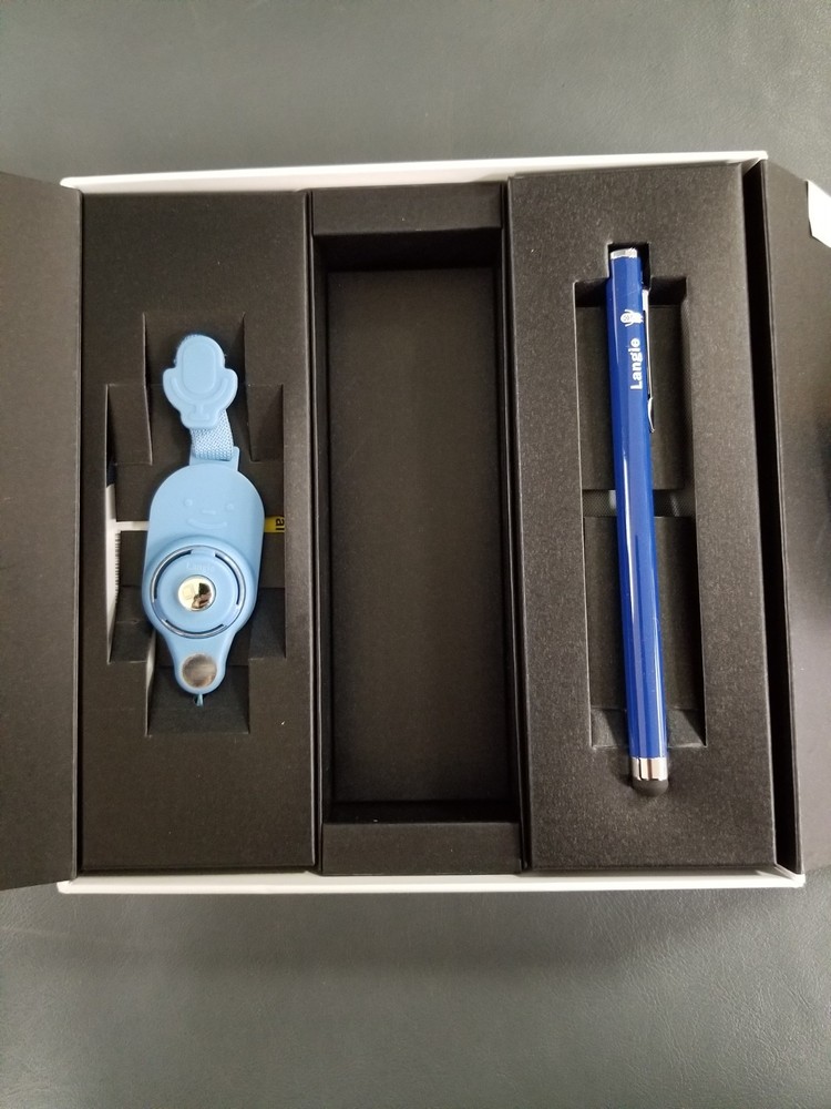 UNTESTED IN BOX Langie 52 Portable Translator Learning Tool