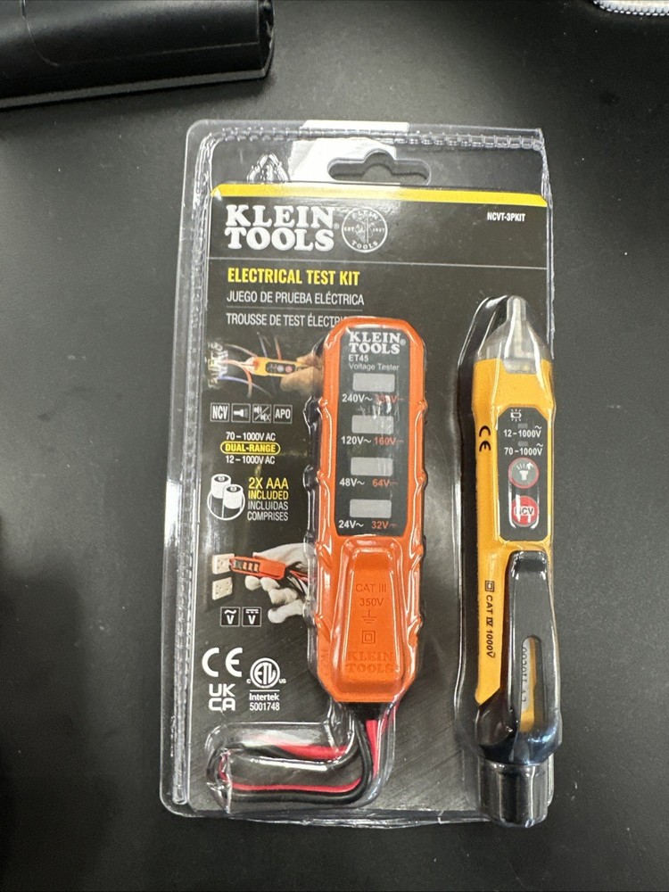E-8. Klein NCVT3PKIT Electrical Test Kit