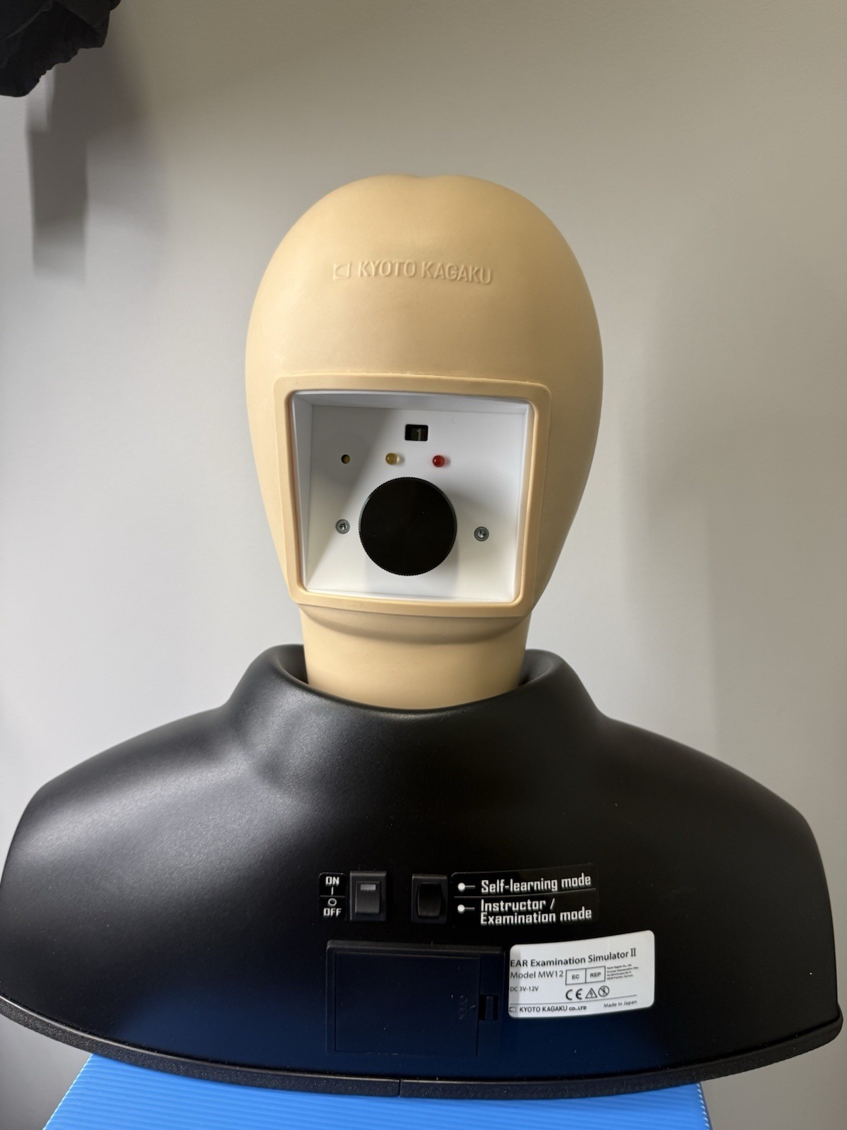 AS-IS Kyoto Kagaku MW12 EAR Examination Simulator II Head - SELECTOR NOT WORKING