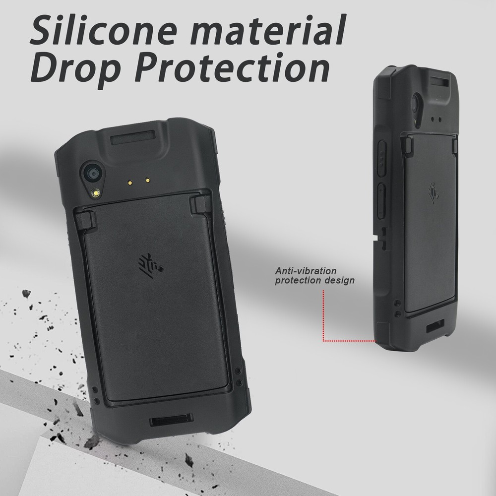 For Zebra TC21 TC26 Rugged Handstrap Bumper Case Boot Protective Cover Scanner