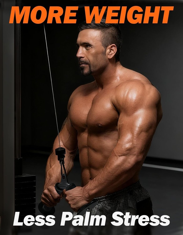Fitarc Tricep V Bar Cable Attachment, Tricep Pull Down Attachment for Home Gym