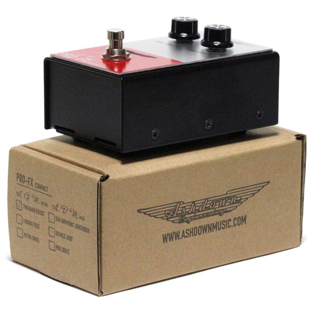 Ashdown Engineering AGM PRO-FX COMPACT TWO BAND BOOST Made in China Effect Pedal