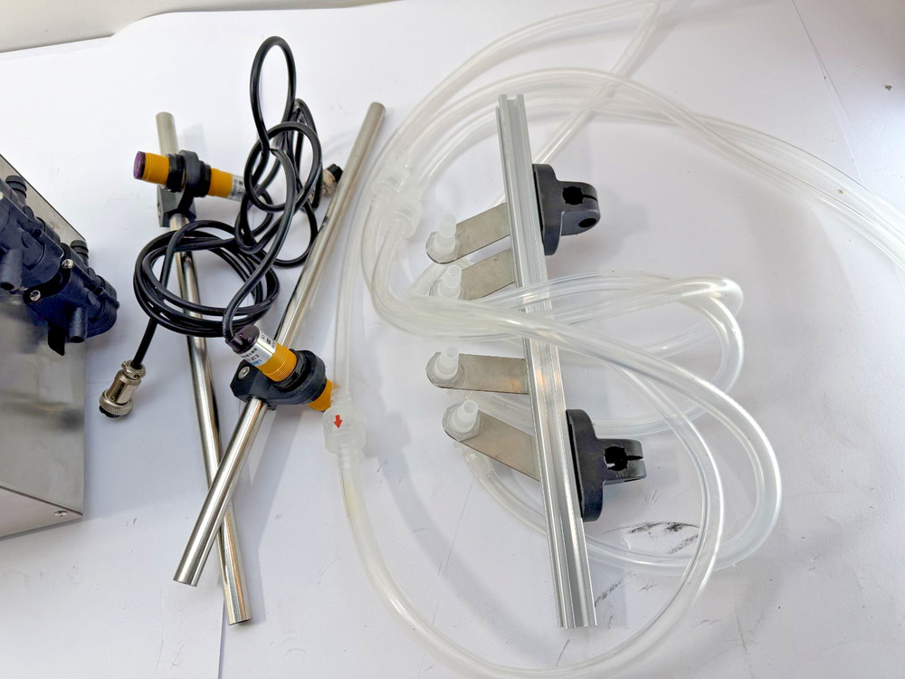 Automatic 4 Head Assembly Line Conveyor Belt Filling Machine Controller CSY-4H