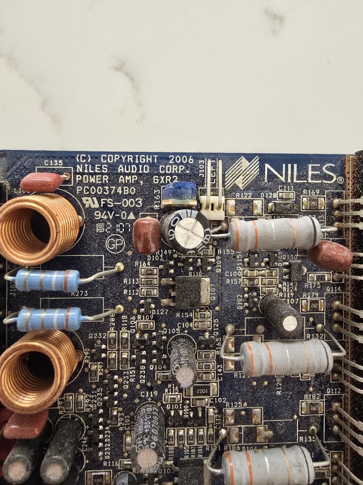 Niles GXR2 BXR2 Amplifier Board Module w/ Heatsink Untested As-Is