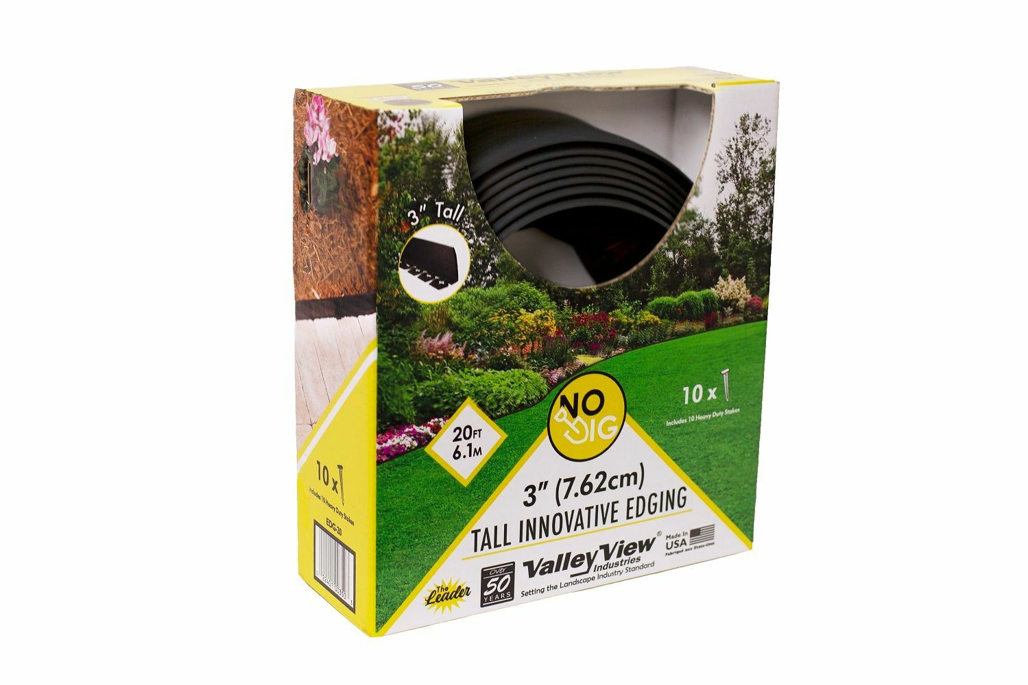 Valley View Industries Tall Innovative Edging - NO DIG