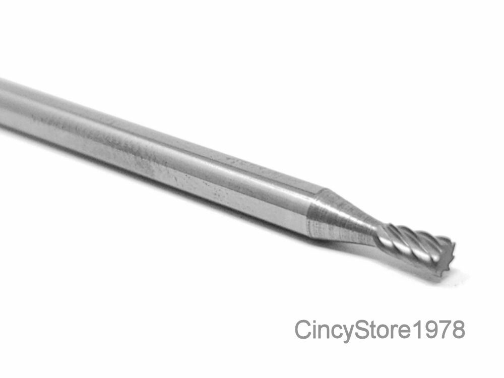 SN41S Taper Shape SOLID Carbide Burr Bur Cutting Tool Die Grinder Bit 1/8"