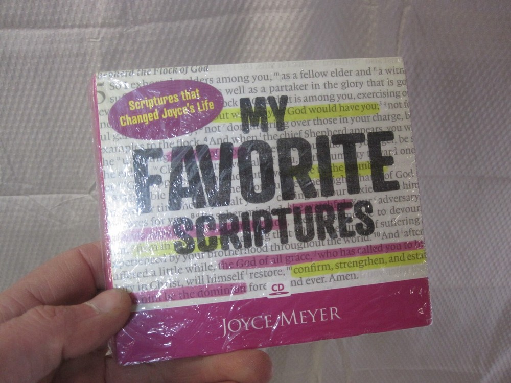 TBN Special Edition Joyce Meyer Power Thoughts & My Favorite Scriptures CDs