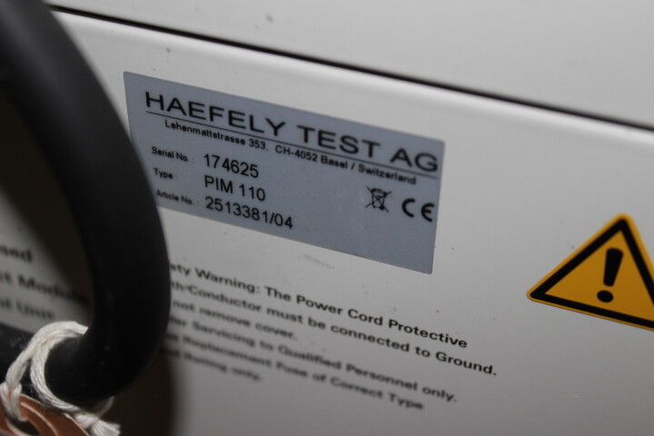 5001 Haefely PSurge 8000/PIM110 Impulse Module