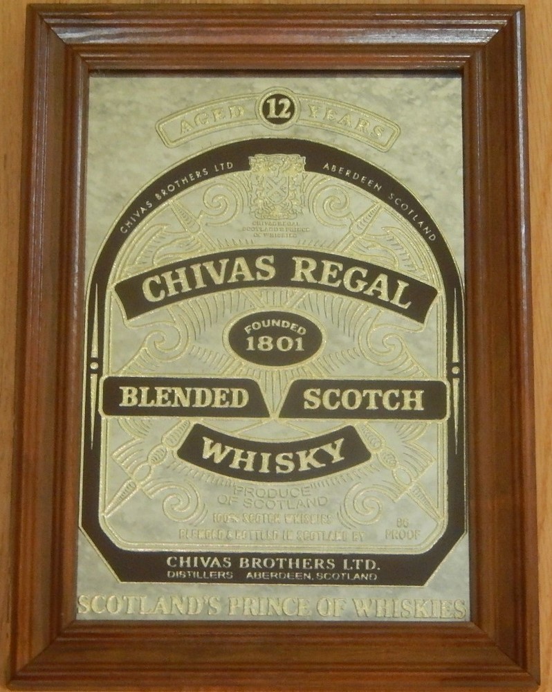 CHIVAS REGAL  Mirror Sign
