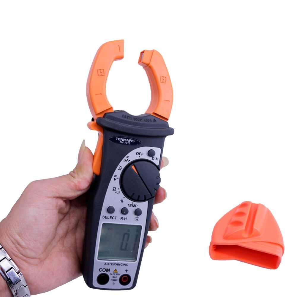TENTARS AC-HVAC TM-1016 Clamp Meter Continuity, Capacitance, Temperature #