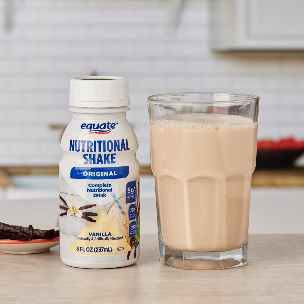 Original Meal Replacement Nutritional Shakes, Vanilla, 8 fl oz, 24 Count