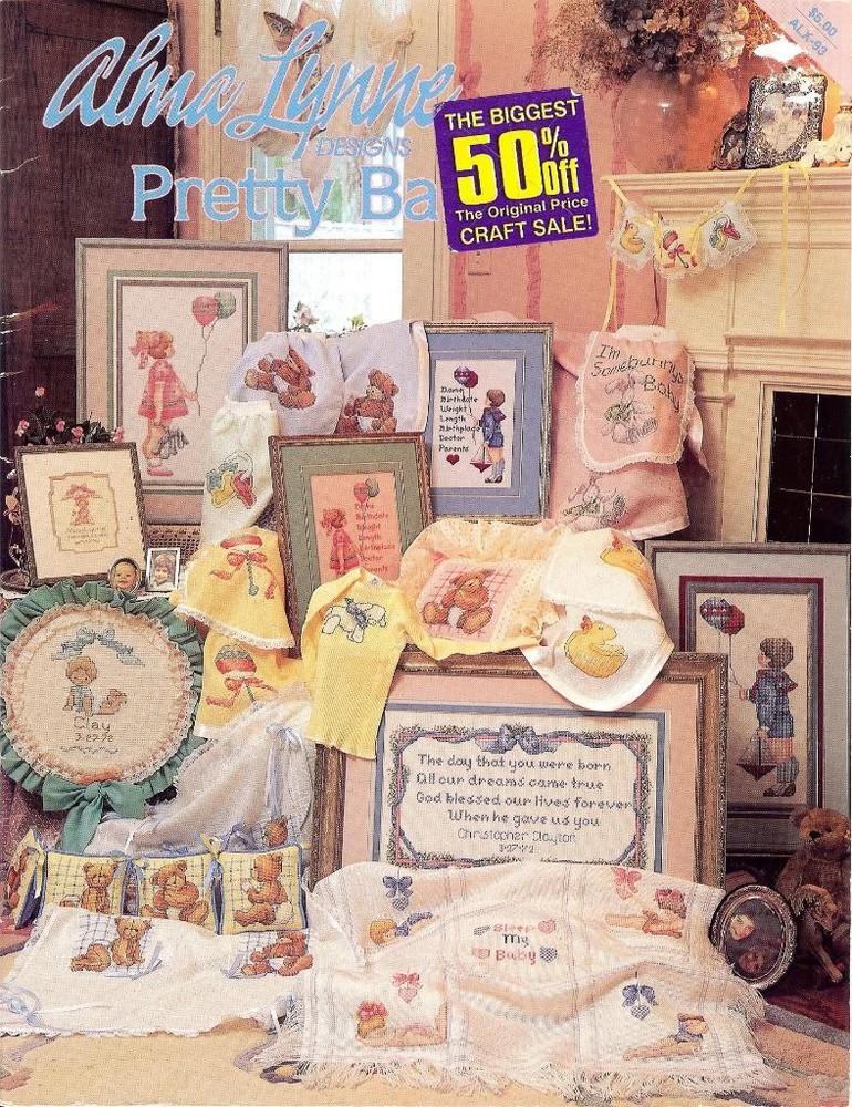ALMA LYNNE PRETTY BABIES CROSS STITCH PATTERNS