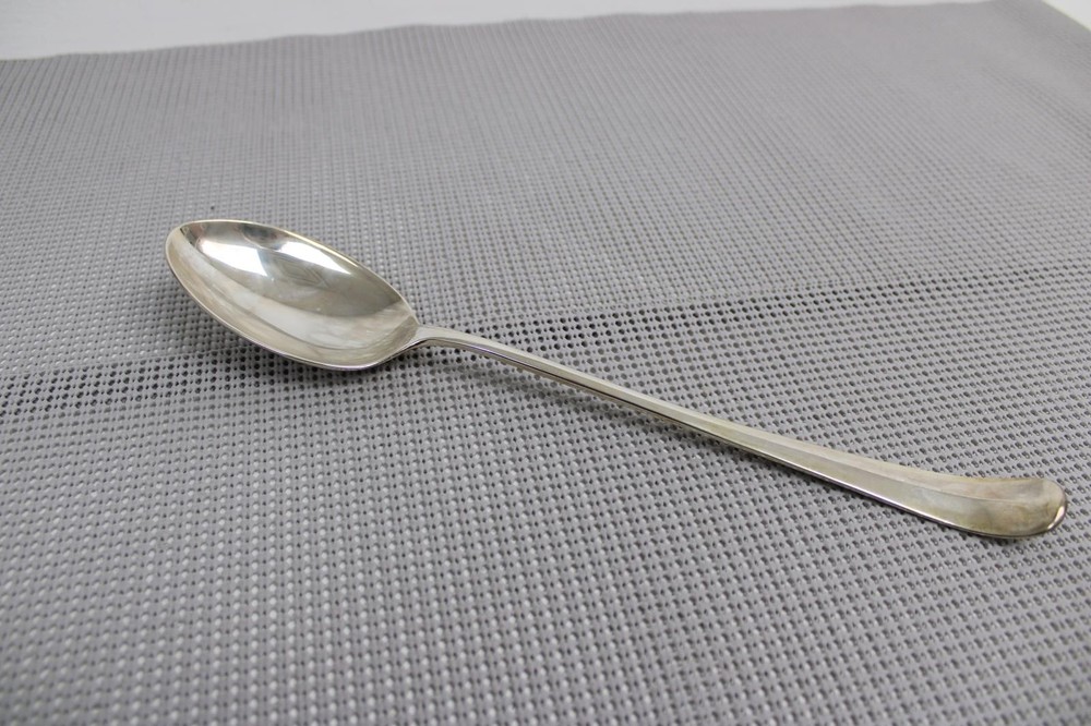 Vintage S G Silver Guild Extra Large 13.5” Fiddle Back Serving Spoon
