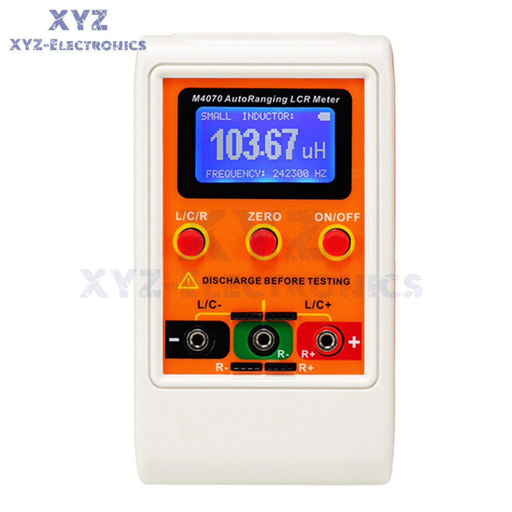 M4070 Auto Ranging LCR Meter Capacitance Inductance Resistance Tester Handheld