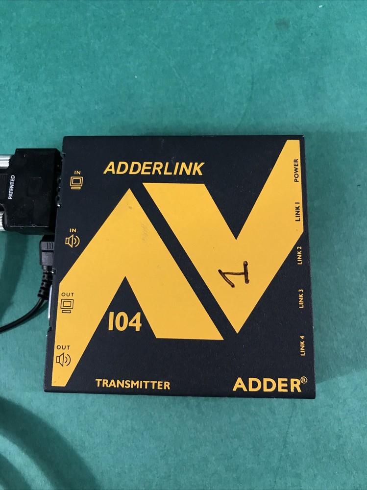 Adderlink ADDER AV104T 11457 A/V TRANSMITTER