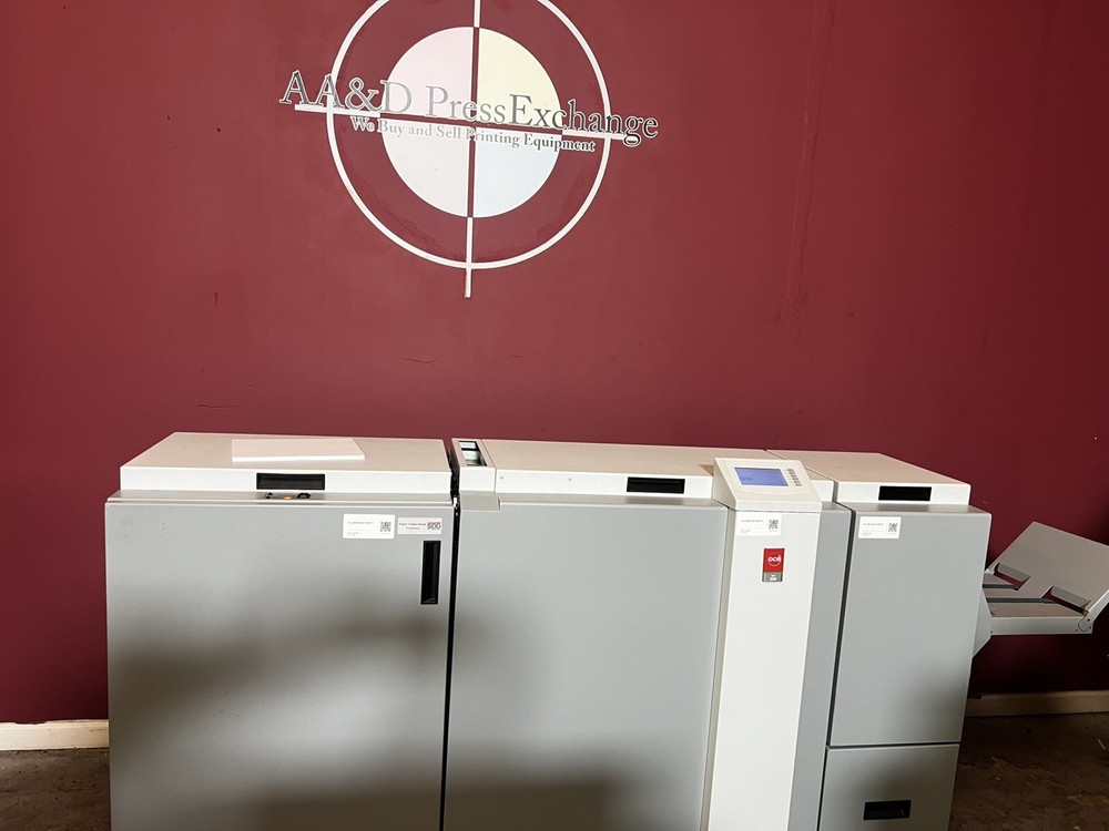 Low meter 57k Oce BLM 200 bookletmaker !Video!