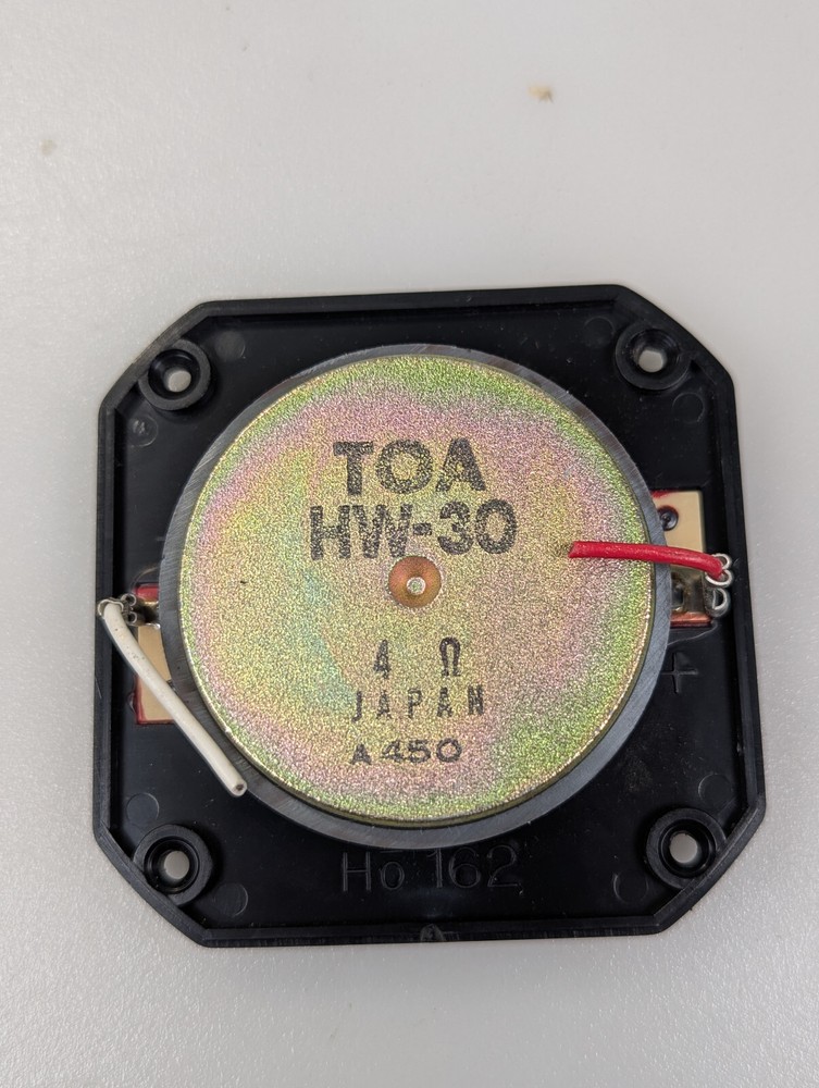 TOA Speakers Dome Midrange Speaker HW-30 4Ω
