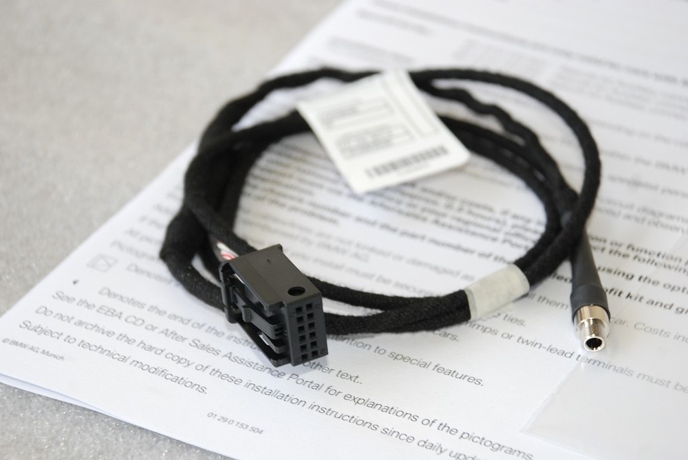 BMW E60 E63 E64 E65 E66 CD PLAYER RADIO MP3 AUX INPUT ADAPTER KIT iPOD iPHONE