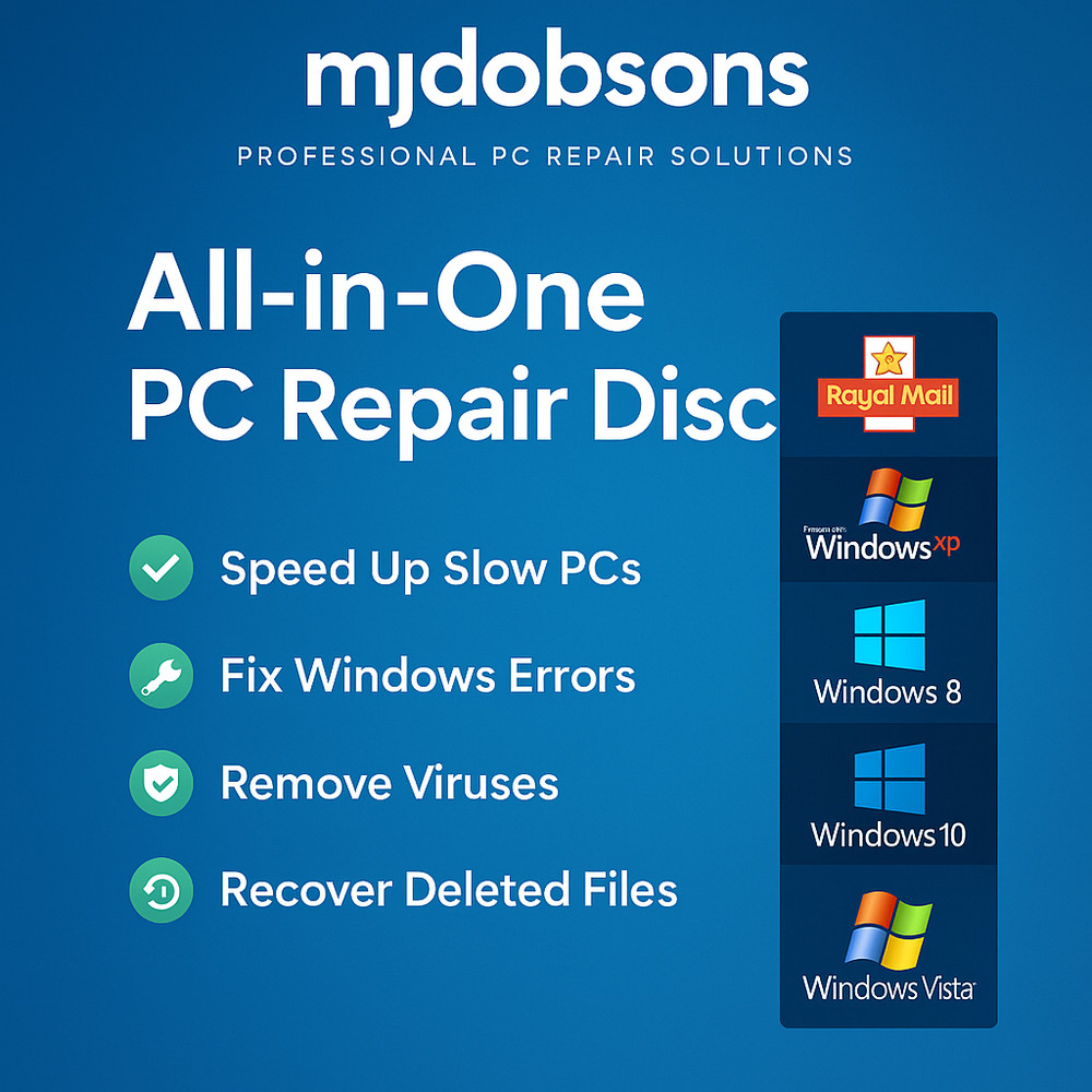 Computer PC Data Recovery Computer Mega Repair Software Suite USB