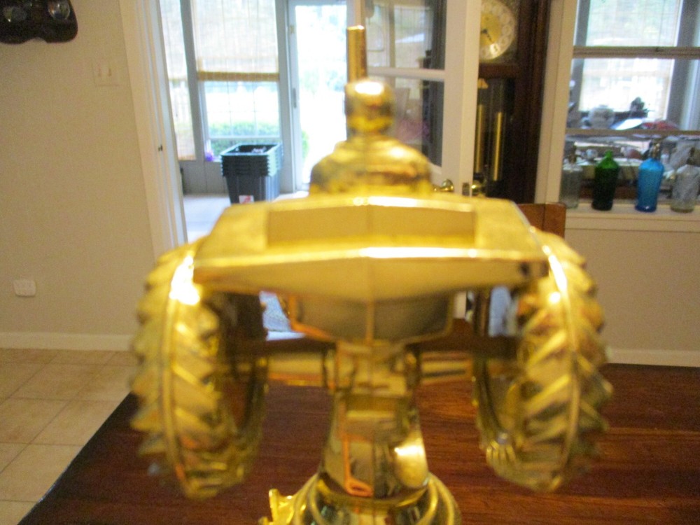 VINTAGE DATED TRACTOR PULLING TROPHY
