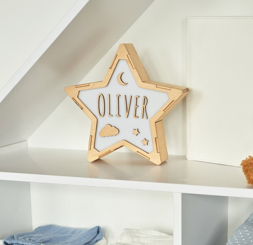 Custom Night Light - Personalized Night Light - Room Decor Kids