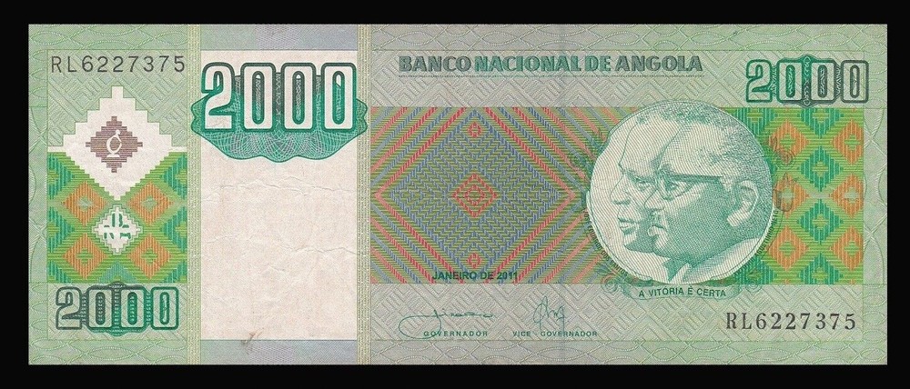 Angola – 01.2011 – 2000 Kwanzas - #ED64