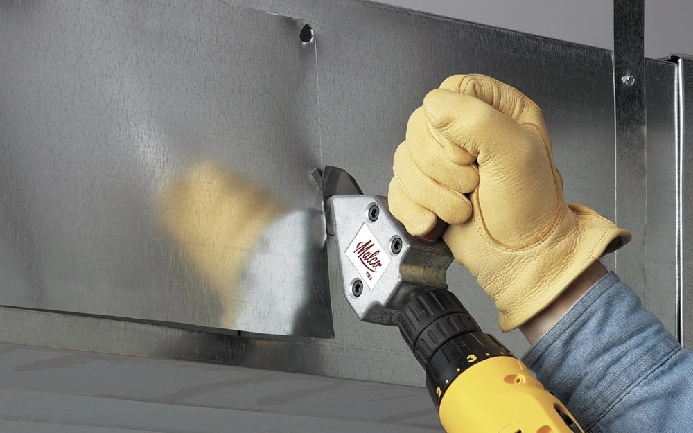 Precision Cutting Turbo Shear Attachment for Drills - Navigate Tight Patterns