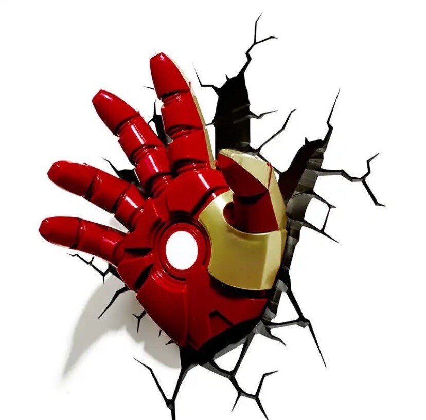 1 Marvel 3D LED Wall Lamp