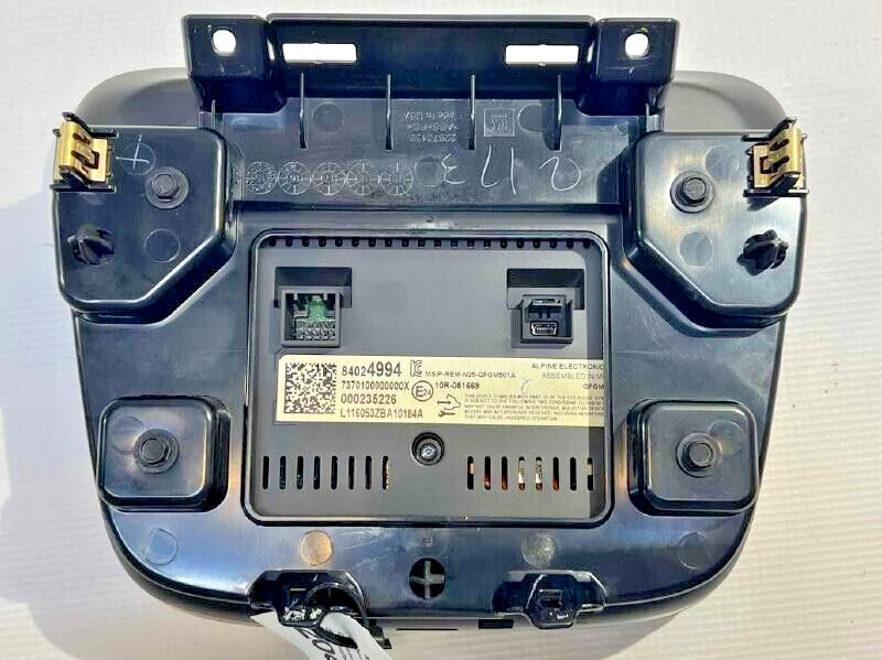 2016-2017 Chevy Malibu or VOLT Radio Display Screen Audio Controller 8" inch OEM