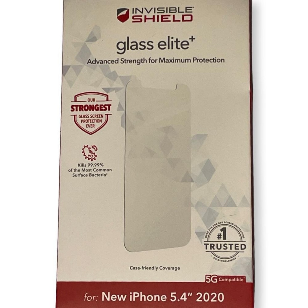 Advanced InvisibleShield Glass Elite+ Screen Protector for iPhone 12 Mini