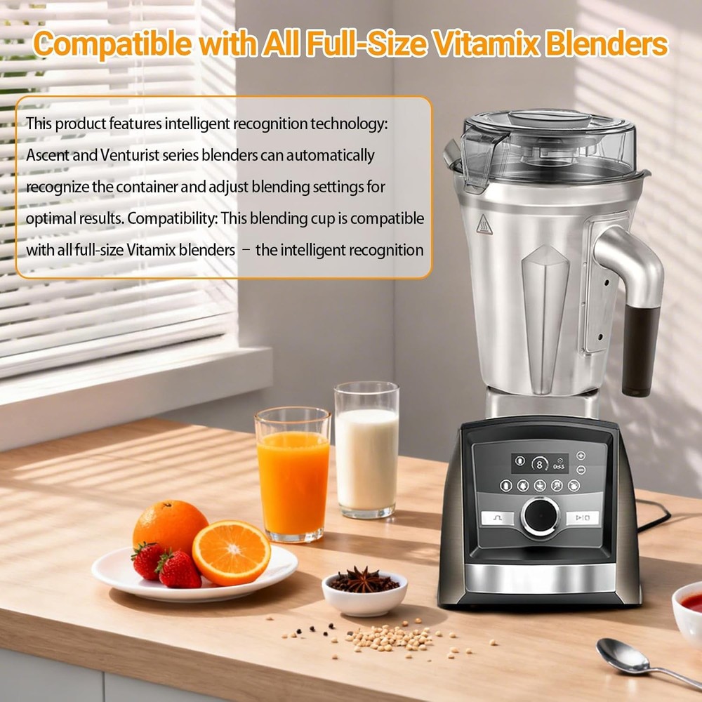 64 oz Vitamix Compatible Blender Pitcher