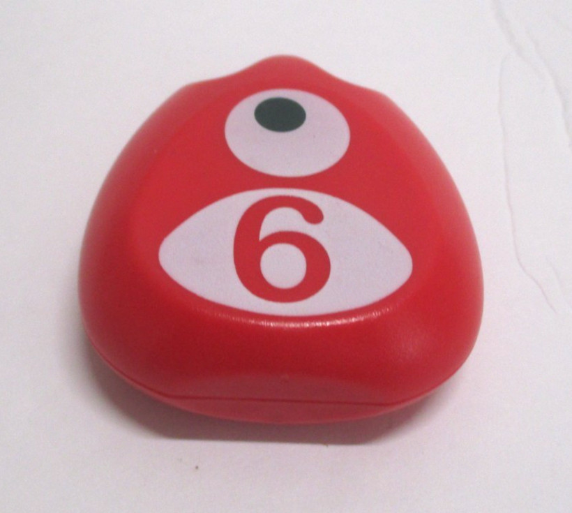 HAPE MONSTER MATH SCALE REPLACEMENT WEIGHT NO. 6 BIN D