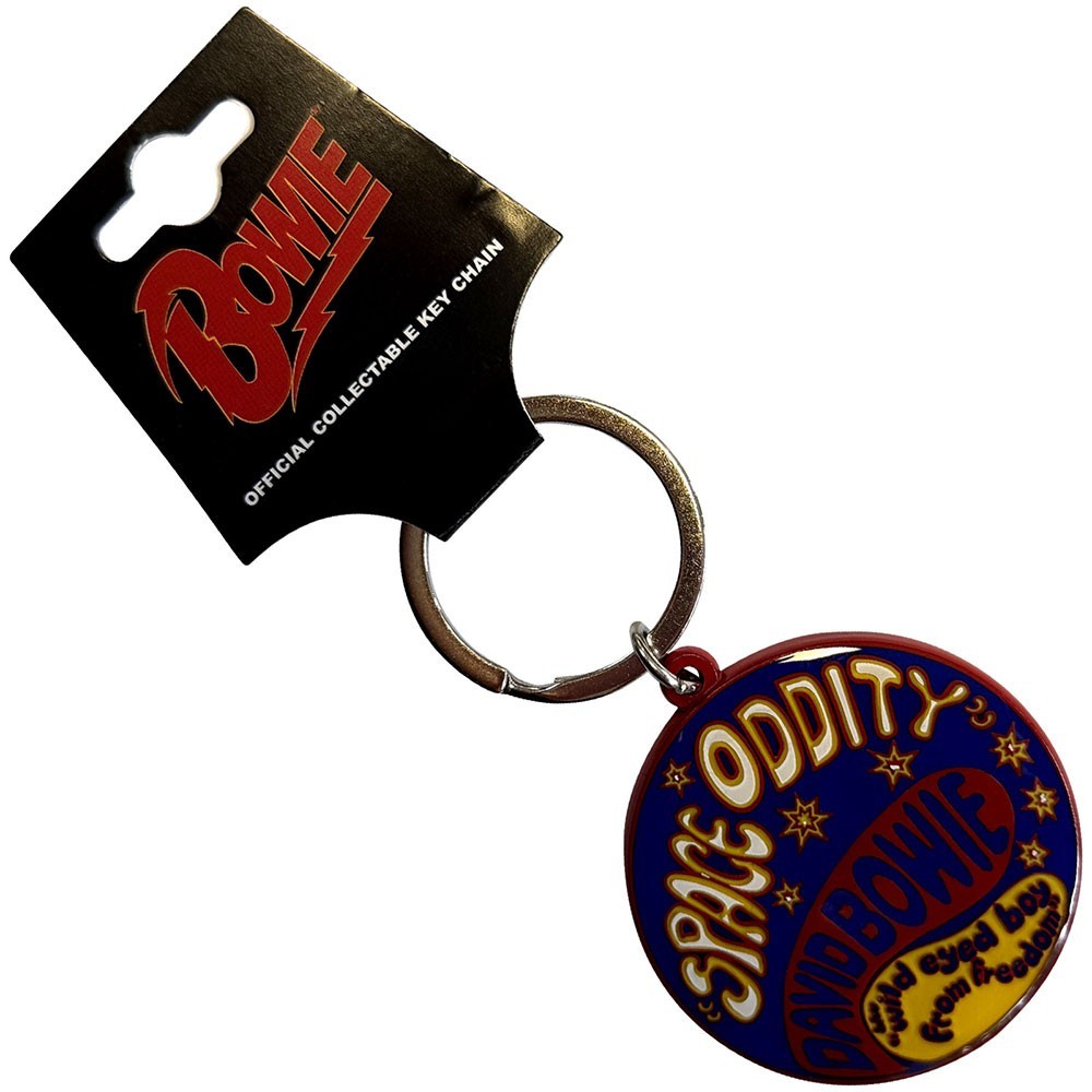 DAVID BOWIE keyring SPACE ODDITY