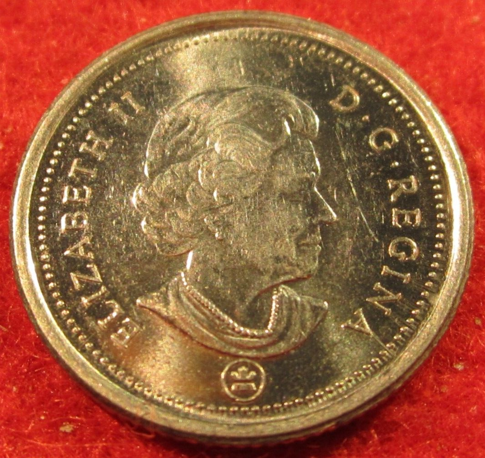 2007 Canadian Ten Cent Coin/Dime - Circulated