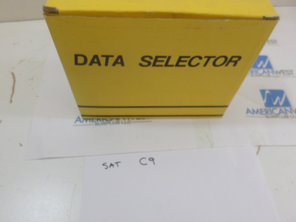 New surplus SBR409 Data selector 4 position  old stock