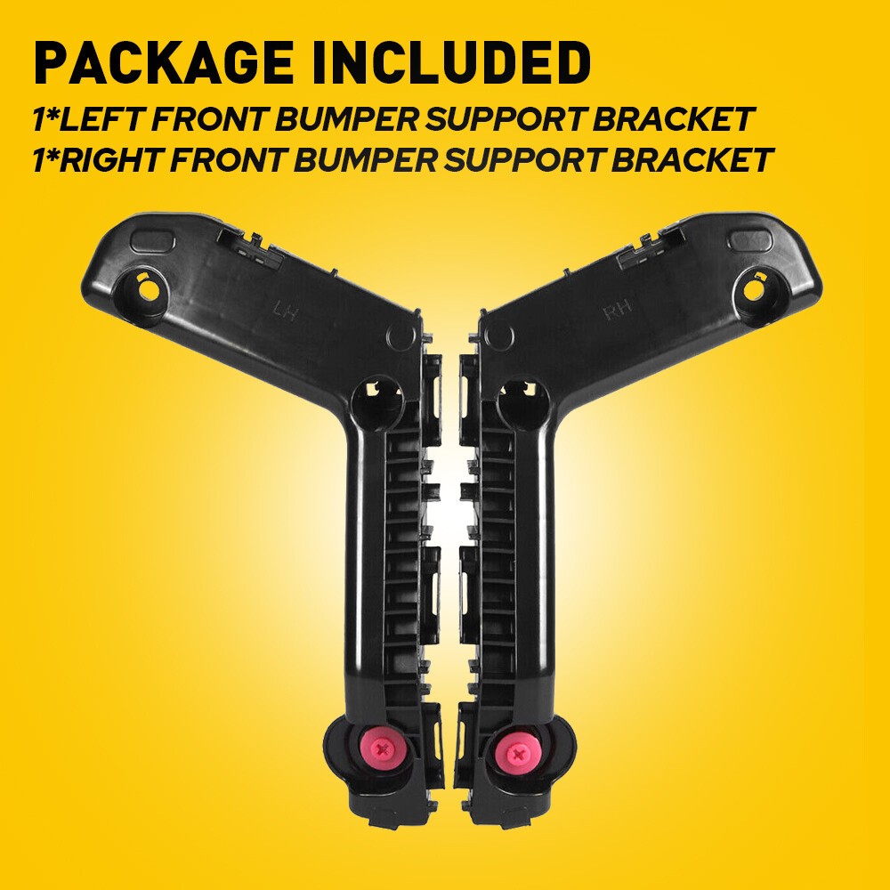 For 2017-2019 Toyota Corolla Front Bumper Support Bracket Side Retainer L&R Side