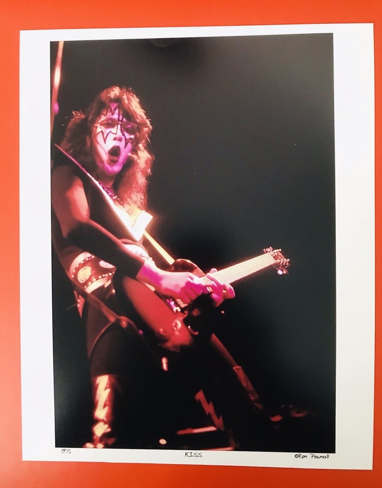 KISS 1975  Ace Frehley Photo Only 1 Available Boston, MA