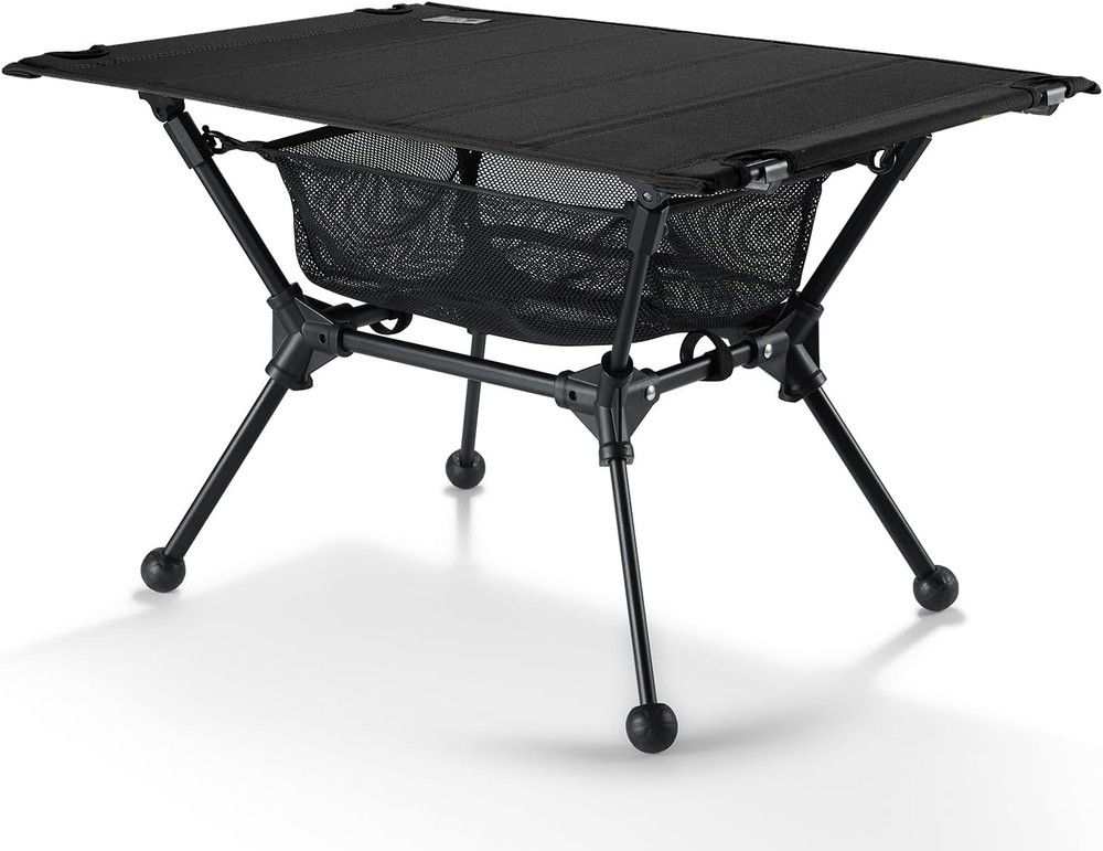 Dipper Camping Table Lightweight Portable Folding Table W/ Mesh Storage Net