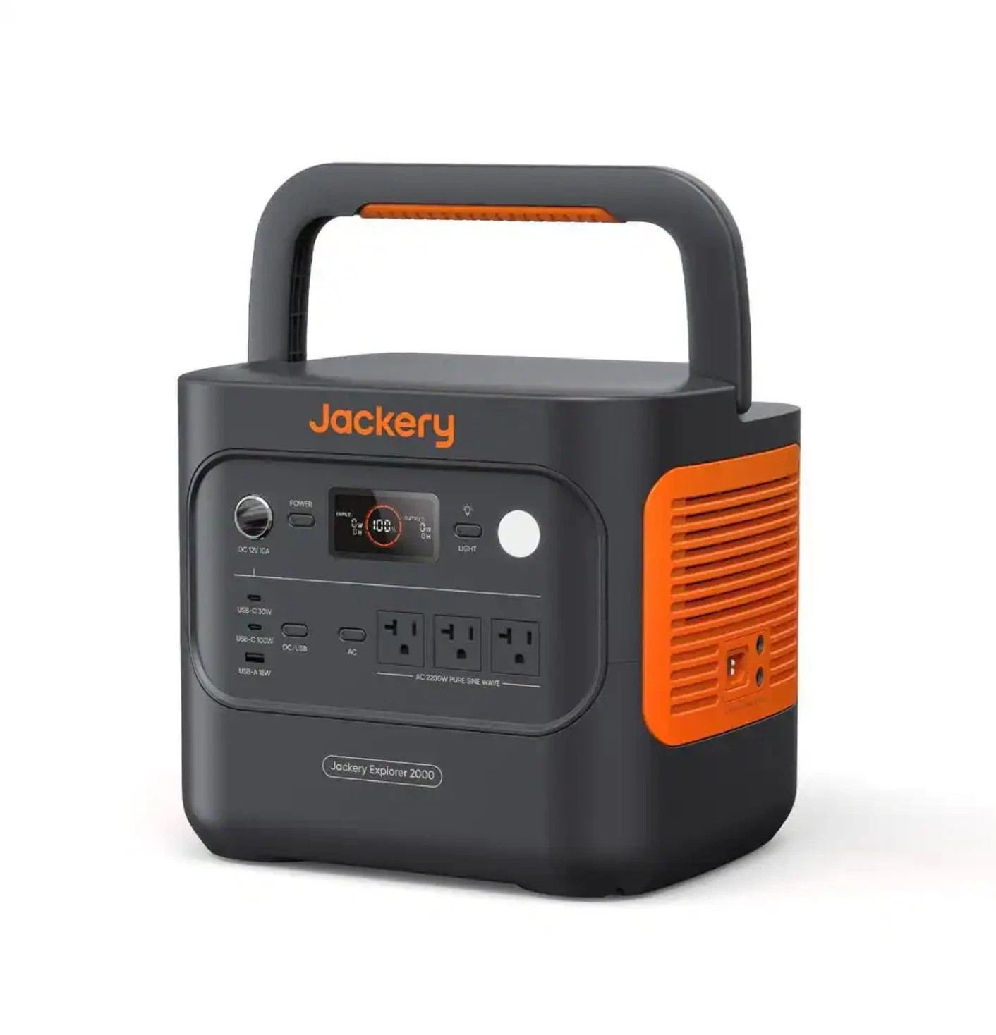 Jackery 2000 V2 Portable Power Station 2042Wh, 20ms UPS Emergency Backup