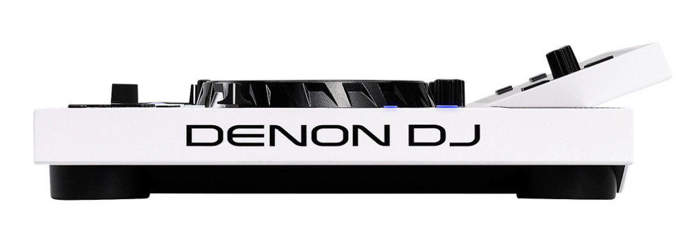 Denon DJ SC LIVE 4 WHITE - 4-Deck Standalone DJ Controller with 7” Touchscreen,